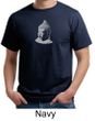 Mens Yoga T-Shirt - Buddha Buddhist Organic Tee Shirt
