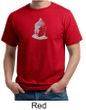 Mens Yoga T-Shirt - Buddha Buddhist Organic Tee Shirt