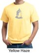 Mens Yoga T-Shirt - Buddha Buddhist Organic Tee Shirt