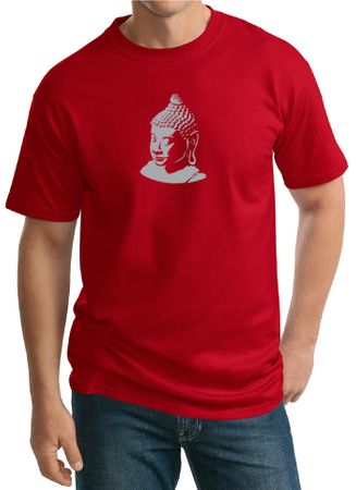 Mens Yoga T-Shirt - Buddha Buddhist Tall Tee Shirt