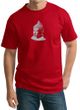 Mens Yoga T-Shirt - Buddha Buddhist Tall Tee Shirt
