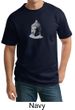 Mens Yoga T-Shirt - Buddha Buddhist Tall Tee Shirt