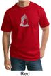 Mens Yoga T-Shirt - Buddha Buddhist Tall Tee Shirt