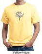 Mens Yoga T-shirt Grey Tree of Life Organic Tee