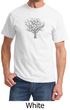 Mens Yoga T-shirt Grey Tree of Life Tee