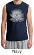 Mens Yoga T-shirt Lotus Flower Muscle Shirt
