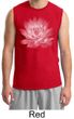 Mens Yoga T-shirt Lotus Flower Muscle Shirt