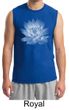 Mens Yoga T-shirt Lotus Flower Muscle Shirt