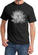 Mens Yoga T-shirt Lotus Flower Shirt