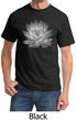 Mens Yoga T-shirt Lotus Flower Shirt