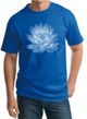 Mens Yoga T-shirt Lotus Flower Tall Shirt