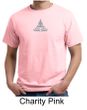 Mens Yoga T-shirt - Lotus Pose Meditation Organic Tee Shirt