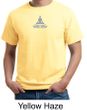 Mens Yoga T-shirt - Lotus Pose Meditation Organic Tee Shirt