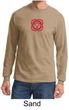 Mens Yoga T-shirt - Muladhara Root Chakra Adult Long Sleeve Shirt