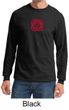 Mens Yoga T-shirt - Muladhara Root Chakra Adult Long Sleeve Shirt