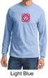 Mens Yoga T-shirt - Muladhara Root Chakra Adult Long Sleeve Shirt