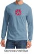 Mens Yoga T-shirt - Muladhara Root Chakra Adult Long Sleeve Shirt