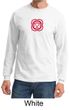 Mens Yoga T-shirt - Muladhara Root Chakra Adult Long Sleeve Shirt