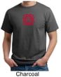 Mens Yoga T-shirt - Muladhara Root Chakra Organic Tee Shirt