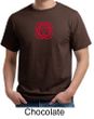 Mens Yoga T-shirt - Muladhara Root Chakra Organic Tee Shirt
