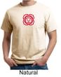 Mens Yoga T-shirt - Muladhara Root Chakra Organic Tee Shirt