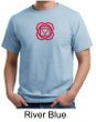 Mens Yoga T-shirt - Muladhara Root Chakra Organic Tee Shirt