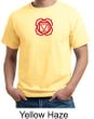 Mens Yoga T-shirt - Muladhara Root Chakra Organic Tee Shirt