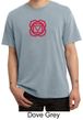 Mens Yoga T-shirt - Muladhara Root Chakra Pigment Dyed Tee Shirt