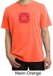 Mens Yoga T-shirt - Muladhara Root Chakra Pigment Dyed Tee Shirt