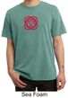 Mens Yoga T-shirt - Muladhara Root Chakra Pigment Dyed Tee Shirt