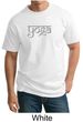 Mens Yoga T-shirt Sanskrit Yoga Text Tall Shirt