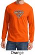 Mens Yoga T-Shirt Super OM Long Sleeve Shirt