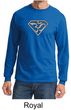 Mens Yoga T-Shirt Super OM Long Sleeve Shirt