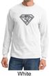 Mens Yoga T-Shirt Super OM Long Sleeve Shirt