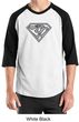 Mens Yoga T-Shirt Super OM Raglan Shirt