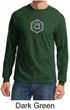 Mens Yoga T-shirt Swadhisthana Chakra Symbol Adult Long Sleeve Shirt