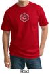 Mens Yoga T-shirt Swadhisthana Chakra Symbol Adult Tall Tee Shirt
