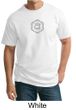 Mens Yoga T-shirt Swadhisthana Chakra Symbol Adult Tall Tee Shirt