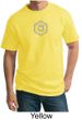 Mens Yoga T-shirt Swadhisthana Chakra Symbol Adult Tall Tee Shirt