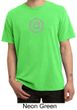 Mens Yoga T-shirt Swadhisthana Chakra Symbol Pigment Dyed Tee Shirt