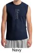 Mens Yoga T-shirt Tadasana Mountain Pose Muscle Shirt