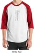 Mens Yoga T-shirt Tadasana Mountain Pose Raglan Shirt