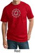 Mens Yoga Tall T-shirt Anahata Heart Chakra Adult Tee Shirt