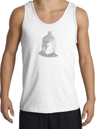 Mens Yoga Tank - Buddha Buddhist Adult Meditation Tanktop