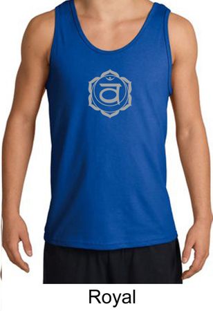 Mens Yoga Tank Swadhisthana Chakra Symbol Adult Tanktop