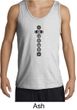 Mens Yoga Tank Top 7 Chakras Black Print Tanktop