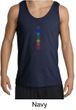 Mens Yoga Tank Top 7 Colored Chakras Tanktop