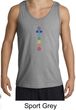 Mens Yoga Tank Top 7 Colored Chakras Tanktop