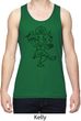 Mens Yoga Tank Top Black Sketch Ganesha Dry Wicking Tanktop