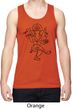 Mens Yoga Tank Top Black Sketch Ganesha Dry Wicking Tanktop